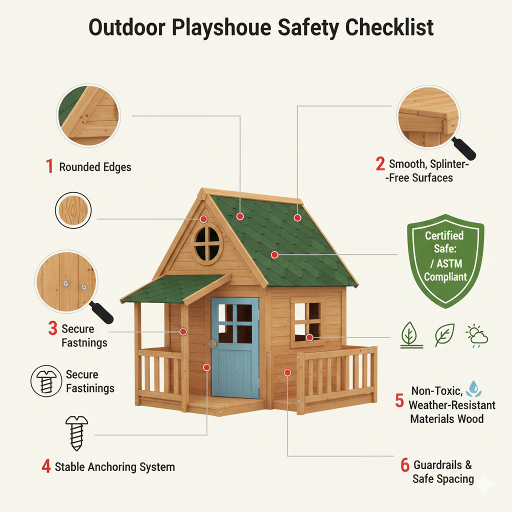 Outdoor Playhouse Safety Checklist