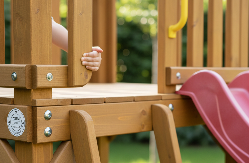 Certified playhouse is a safe choice